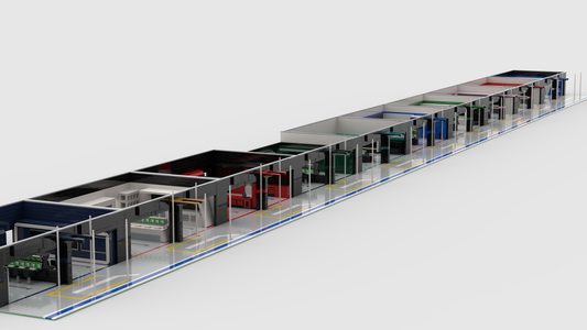 Full Pit Lane - ALL 11 Garages Instructions ONLY
