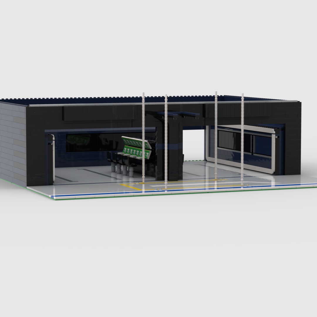 Full Pit Lane - ALL 11 Garages Instructions ONLY
