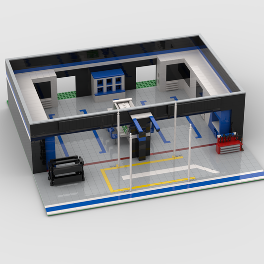 Williams F1 Garage Instructions ONLY